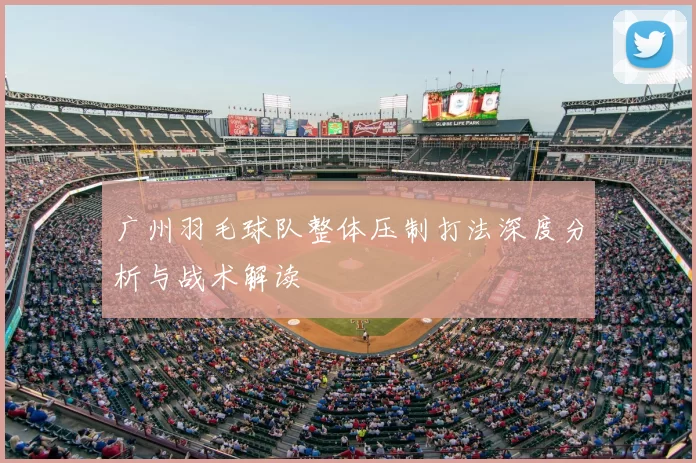 广州羽毛球队整体压制打法深度分析与战术解读