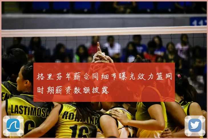 格里芬年薪合同细节曝光效力篮网时期薪资数额披露